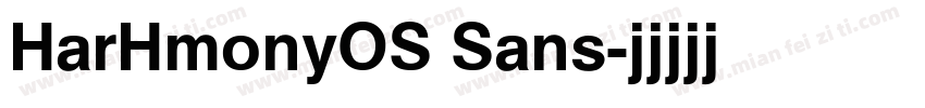 HarHmonyOS Sans字体转换